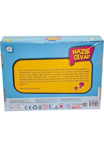 LC7506 Hazır Cevap - Laço Kids - Utku Oyuncak modelleri