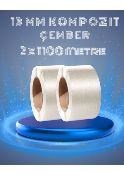 13 mm Beyaz Kompozit Lifli Çember 2'li ve Bukle Toka fiyatları