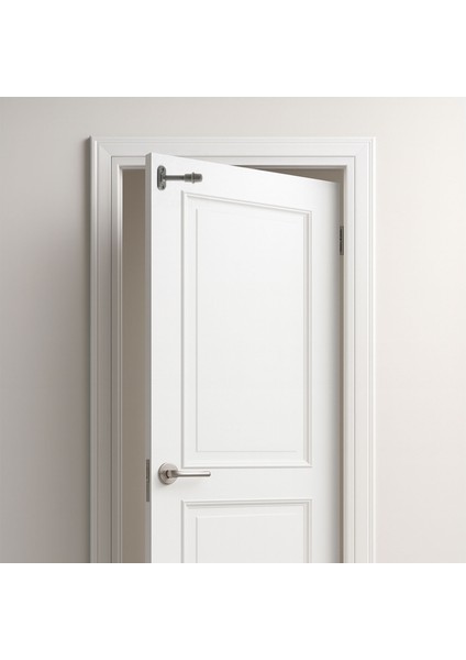 Plastik Kapı Pencere Arkası Gri Renk Tampon 8 cm Vidalı Duvar Koruyucu Silikon Stoper 1 Adet indirimleri