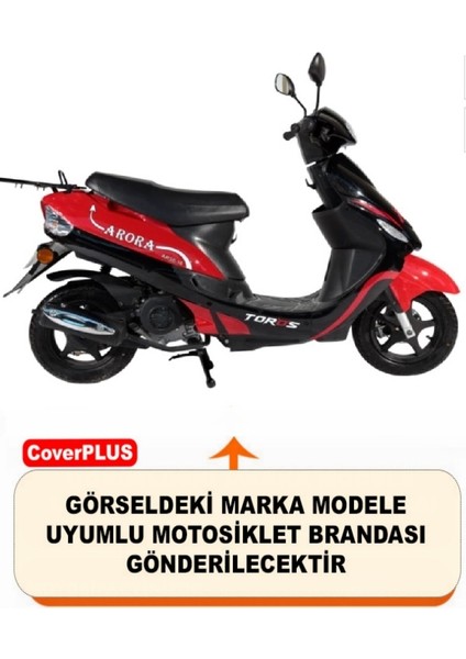 Arora Ar 50-10 Toros Branda (Arka Çanta Uyumlu) Motosiket Brandası (Gri Renk) Motor Örtüsü Çadır Su Geçirmez Motosiklet Kılıfı Motor Brandası fiyatları