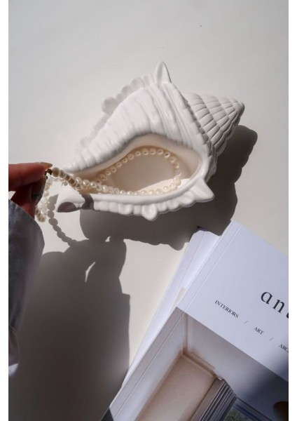 Deniz Kabuğu Mini Aksesuar Tabağı Dekoratif Beton fiyatları