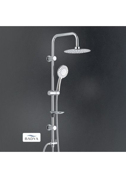 Elvis 200 Tepe Duş Seti Krom D.199.2.2