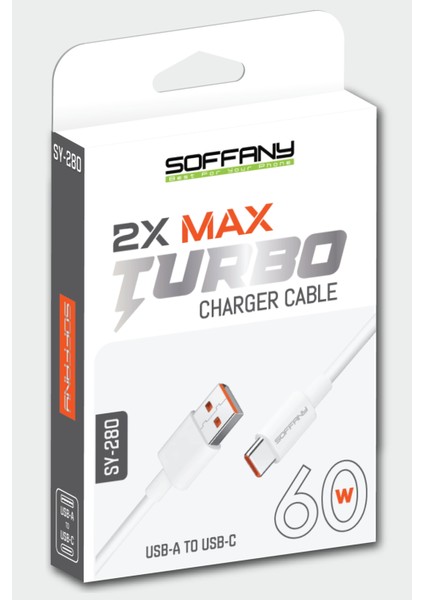 60W Usb-A – Usb-C Şarj ve Data Kablosu modelleri