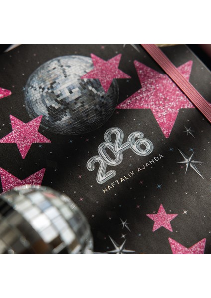 2026 A5 Spiralli Renkli Haftalık Ajanda 12 Aylık – Motivasyon Sayfalı Siyah fiyatları