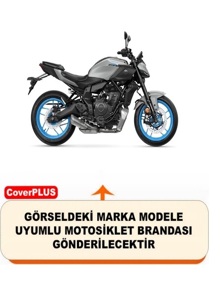 Yamaha Mt-07 Abs Branda Motosiket Brandası (Siyah Renk) Motor Örtüsü Çadır Su Geçirmez Motosiklet Kılıfı Motor Brandası fiyatları