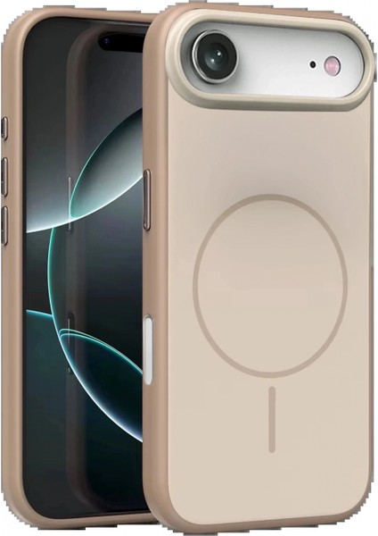 Apple iPhone 17 Air Neva Magsafe Kapak - Gold