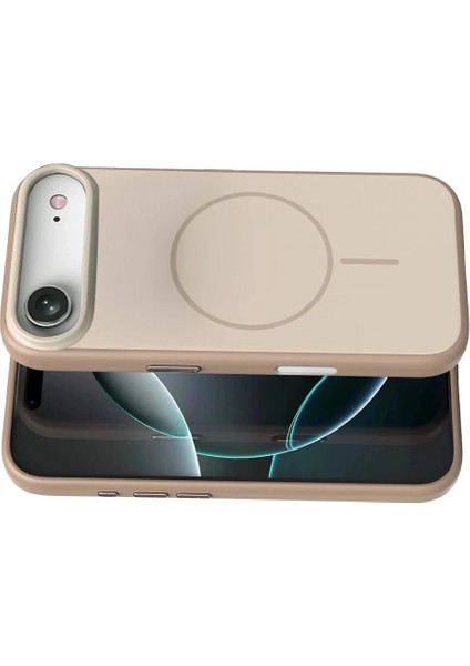 Apple iPhone 17 Air Neva Magsafe Kapak - Gold modelleri