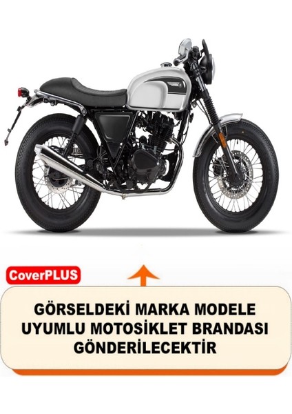 Brixton Sunray 125 Branda Motosiket Brandası (Gri Renk) Motor Örtüsü Çadır Su Geçirmez Motosiklet Kılıfı Motor Brandası fiyatları