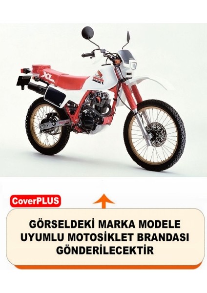 Honda Xl 200 Branda Motosiket Brandası (Gri Renk) Motor Örtüsü Çadır Su Geçirmez Motosiklet Kılıfı Motor Brandası fiyatları
