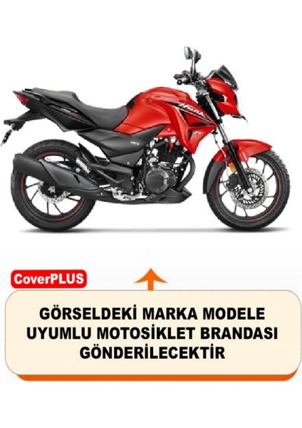 Hero Hunk 200R Branda (Arka Çanta Uyumlu) Motosiket Brandası (Siyah Renk) Motor Örtüsü Çadır Su Geçirmez Motosiklet Kılıfı Motor Brandası fiyatları