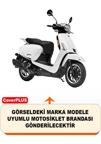 Kymco Like S 50 Branda Motosiket Brandası (Siyah Renk) Motor Örtüsü Çadır Su Geçirmez Motosiklet Kılıfı Motor Brandası fiyatları