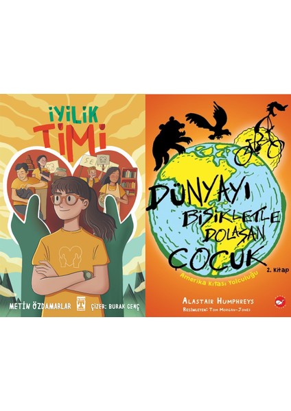 Iyilik Timi (Metin Özdamarlar) ve Dünyayı Bisikletle Dolaşan Çocuk 2 - Amerika Kıtası Yolculuğu