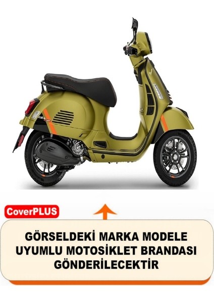 Vespa Gts 300 Branda Motosiket Brandası (Gri Renk) Motor Örtüsü Çadır Su Geçirmez Motosiklet Kılıfı Motor Brandası fiyatları