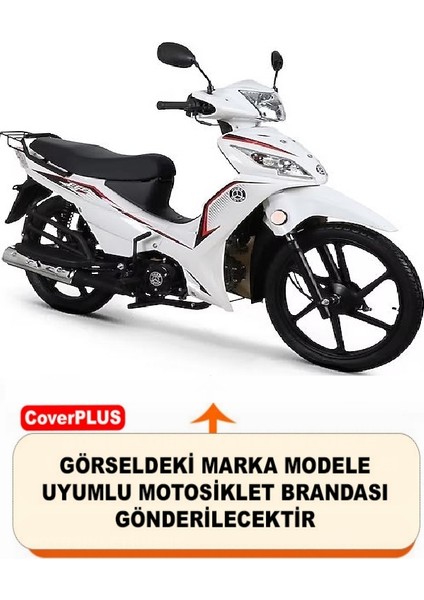 Dorado Akida Cub 125 Branda Motosiket Brandası (Gri Renk) Motor Örtüsü Çadır Su Geçirmez Motosiklet Kılıfı Motor Brandası fiyatları