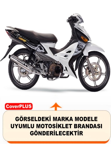 Modenas GT135 Branda (Arka Çanta Uyumlu) Motosiket Brandası (Siyah Renk) Motor Örtüsü Çadır Su Geçirmez Motosiklet Kılıfı Motor Brandası fiyatları