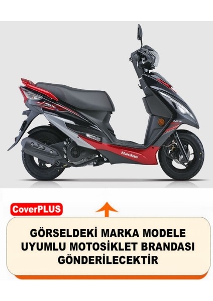 Haojue Hj 125T-10 Branda Motosiket Brandası (Siyah Renk) Motor Örtüsü Çadır Su Geçirmez Motosiklet Kılıfı Motor Brandası fiyatları
