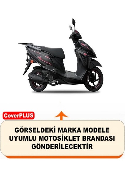 Yuki Crypto 50 Branda Motosiket Brandası (Gri Renk) Motor Örtüsü Çadır Su Geçirmez Motosiklet Kılıfı Motor Brandası fiyatları