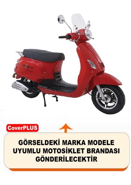 Bumoto/jinling Monetti 150CC Branda (Arka Çanta Uyumlu) Motosiket Brandası (Siyah Renk) Motor Örtüsü Çadır Su Geçirmez Motosiklet Kılıfı Motor Brandası fiyatları