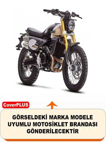 Caballero 500 Deluxe Branda (Arka Çanta Uyumlu) Motosiket Brandası (Gri Renk) Motor Örtüsü Çadır Su Geçirmez Motosiklet Kılıfı Motor Brandası fiyatları
