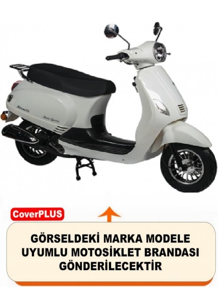 Rmg Moto Gusto Milano 50 Branda (Arka Çanta Uyumlu) Motosiket Brandası (Gri Renk) Motor Örtüsü Çadır Su Geçirmez Motosiklet Kılıfı Motor Brandası fiyatları