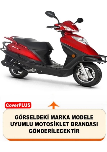 Kuba Matrix 125 Branda Motosiket Brandası (Gri Renk) Motor Örtüsü Çadır Su Geçirmez Motosiklet Kılıfı Motor Brandası fiyatları