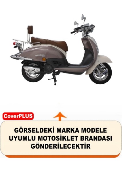 Mondial 125 Zn Branda (Arka Çanta Uyumlu) Motosiket Brandası (Gri Renk) Motor Örtüsü Çadır Su Geçirmez Motosiklet Kılıfı Motor Brandası fiyatları