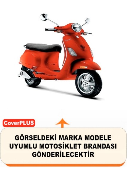 Vespa Lx 150 I.e Branda Motosiket Brandası (Gri Renk) Motor Örtüsü Çadır Su Geçirmez Motosiklet Kılıfı Motor Brandası fiyatları