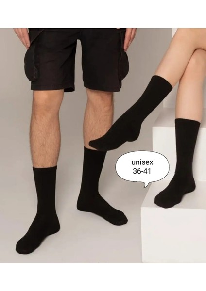 Çorapdiyari Kolej Siyah Soket Pamuk Çorap Kutulu 6 Çift fırsatları