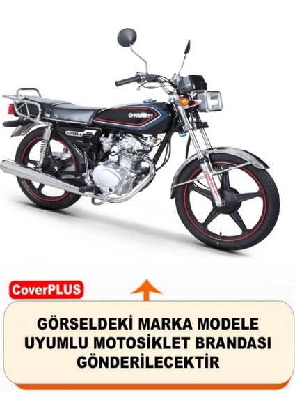 Kuba KM125-6 Branda Motosiket Brandası (Siyah Renk) Motor Örtüsü Çadır Su Geçirmez Motosiklet Kılıfı Motor Brandası fiyatları