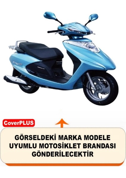 Honda Spacy 125 Branda (Arka Çanta Uyumlu) Motosiket Brandası (Gri Renk) Motor Örtüsü Çadır Su Geçirmez Motosiklet Kılıfı Motor Brandası fiyatları