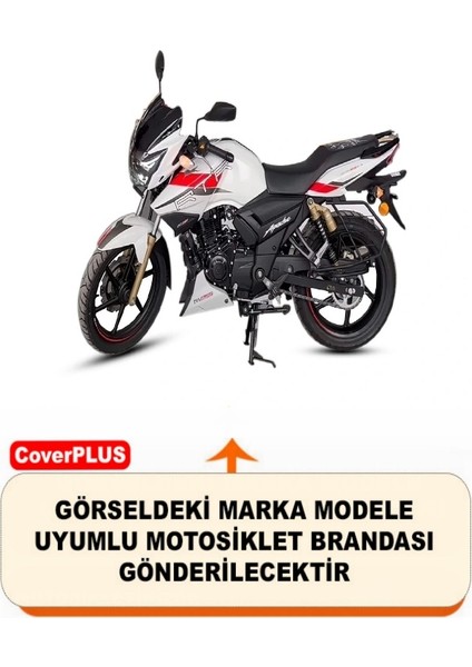 Tvs Apache Rtr 180 Branda Motosiket Brandası (Gri Renk) Motor Örtüsü Çadır Su Geçirmez Motosiklet Kılıfı Motor Brandası fiyatları