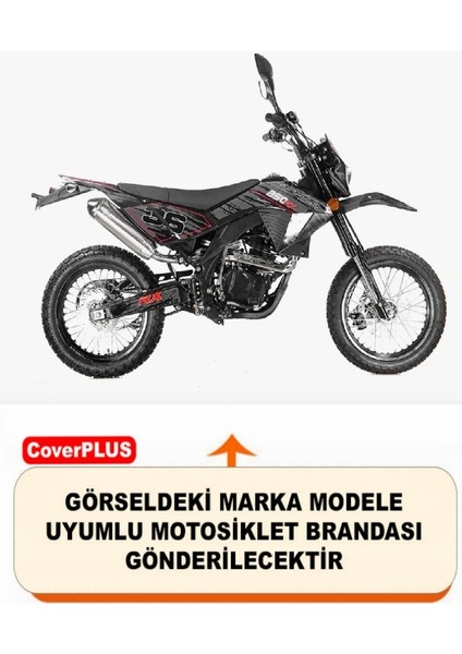 Asya Rx 250 Supermoto Branda (Arka Çanta Uyumlu) Motosiket Brandası (Siyah Renk) Motor Örtüsü Çadır Su Geçirmez Motosiklet Kılıfı Motor Brandası fiyatları