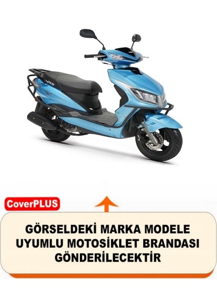 Rks Blazer 50 Branda Motosiket Brandası (Gri Renk) Motor Örtüsü Çadır Su Geçirmez Motosiklet Kılıfı Motor Brandası fiyatları