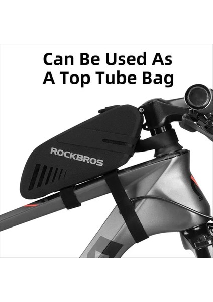 Rockbros 0 6L Bisiklet Sadde Çantası Su geçirmez kuyruk torbası Kuyruk Işığı Asılı MTB Yol Bisiklet Aksesuarları (Yurt Dışından)