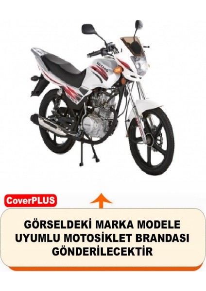 Salcano Tiger 100 Branda (Arka Çanta Uyumlu) Motosiket Brandası (Siyah Renk) Motor Örtüsü Çadır Su Geçirmez Motosiklet Kılıfı Motor Brandası fiyatları