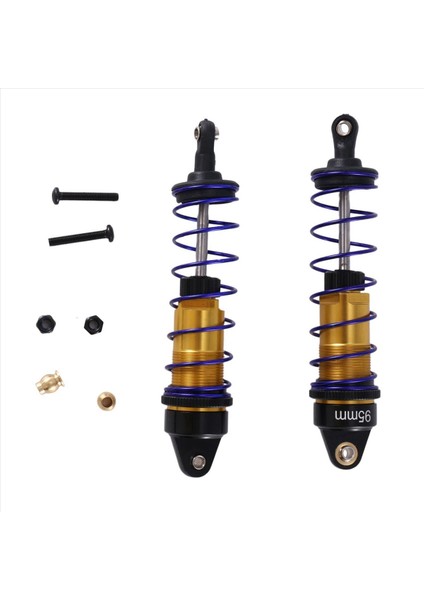 4x Yağ Ayarlanabilir 95mm Metal Şok Emici Damper 1/10 RC Buggy Kamyon Kısa Kurs Ralli Araba Montser Kamyon Parçaları 3 (Yurt Dışından)