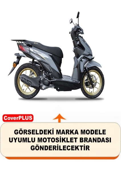 Yuki Route 110 Branda Motosiket Brandası (Siyah Renk) Motor Örtüsü Çadır Su Geçirmez Motosiklet Kılıfı Motor Brandası fiyatları