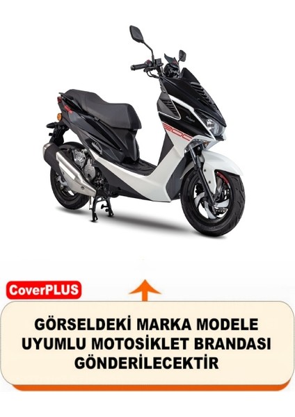 Malaguti Mission 200 City Branda Motosiket Brandası (Siyah Renk) Motor Örtüsü Çadır Su Geçirmez Motosiklet Kılıfı Motor Brandası fiyatları
