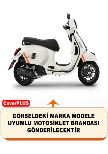 Vespa Gts 300 Super Branda (Arka Çanta Uyumlu) Motosiket Brandası (Siyah Renk) Motor Örtüsü Çadır Su Geçirmez Motosiklet Kılıfı Motor Brandası fiyatları