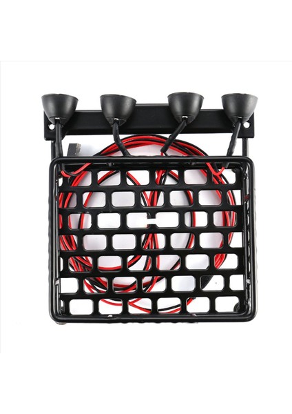 2x Metal 115x107mm Bagaj Taşıyıcı Çatı Rafı Tamiya CC01 CR01 RC4WD D90 Eksenel SCX10 1/10 (Yurt Dışından)