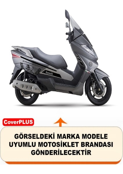 Benelli Zafferano Branda Motosiket Brandası (Siyah Renk) Motor Örtüsü Çadır Su Geçirmez Motosiklet Kılıfı Motor Brandası fiyatları