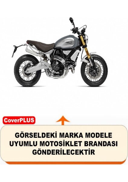 Ducati Scrambler 1100 Special Branda (Arka Çanta Uyumlu) Motosiket Brandası (Gri Renk) Motor Örtüsü Çadır Su Geçirmez Motosiklet Kılıfı Motor Brandası fiyatları