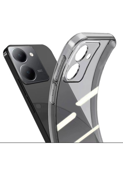 Vivo Y36 4g Kılıf Nxxa Süper Silikon Kapak-Renksiz fırsatları