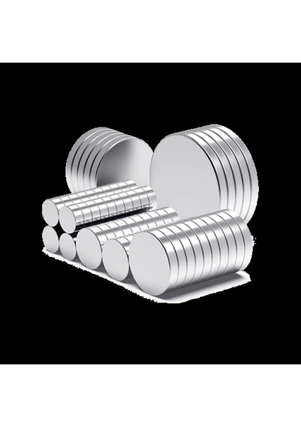 50 Adet 10x1mm Yuvarlak Neodyum Mıknatıs Güçlü Dayanıklı Magnet Nikel Kaplama fiyatları