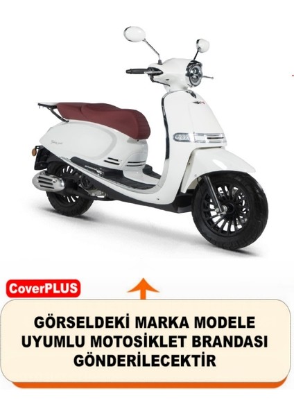 Rks Galaxy Gold 125 Branda (Arka Çanta Uyumlu) Motosiket Brandası (Gri Renk) Motor Örtüsü Çadır Su Geçirmez Motosiklet Kılıfı Motor Brandası fiyatları