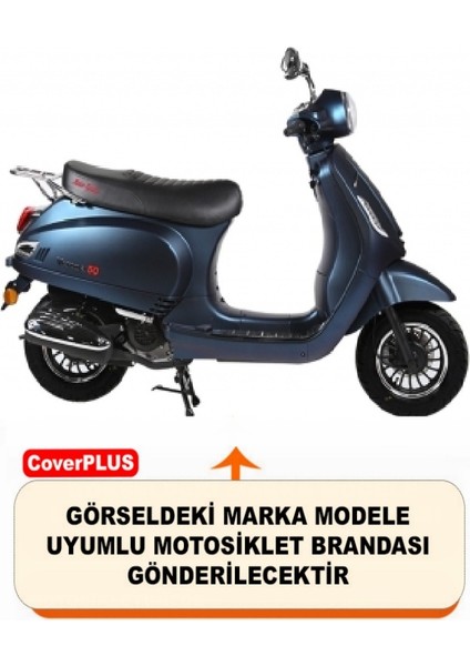 Rmg Moto Gusto Verona 50 Branda (Arka Çanta Uyumlu) Motosiket Brandası (Siyah Renk) Motor Örtüsü Çadır Su Geçirmez Motosiklet Kılıfı Motor Brandası fiyatları