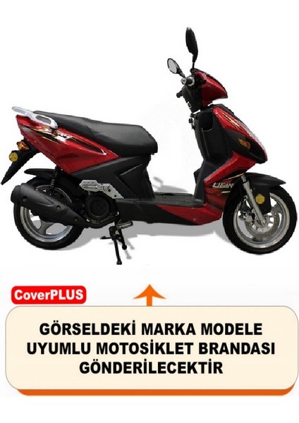 Lifan LF125T-26 Branda Motosiket Brandası (Siyah Renk) Motor Örtüsü Çadır Su Geçirmez Motosiklet Kılıfı Motor Brandası fiyatları