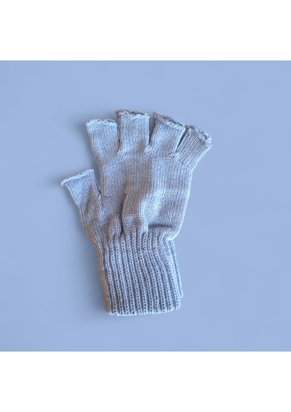 Tiriko Kadın Kesik Eldiven Açık Mavi modelleri