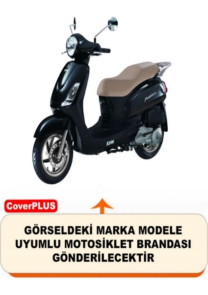 Sym Fiddle Iı 50 Branda Motosiket Brandası (Siyah Renk) Motor Örtüsü Çadır Su Geçirmez Motosiklet Kılıfı Motor Brandası fiyatları