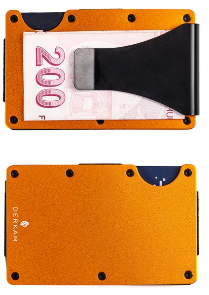 Minimalist Cüzdan & Kartlık - Erkek Kartlık | RFID Korumalı Alüminyum Kartlık | Oranj fırsatları